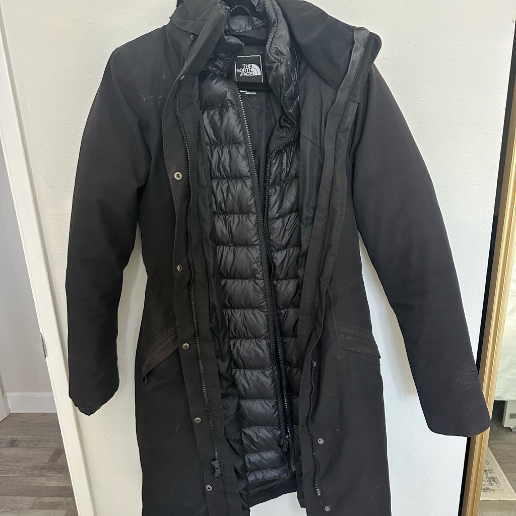 The North Face Thermoball Triclimate Parka Women’s Black 3-In-1 Jacket (Size S)